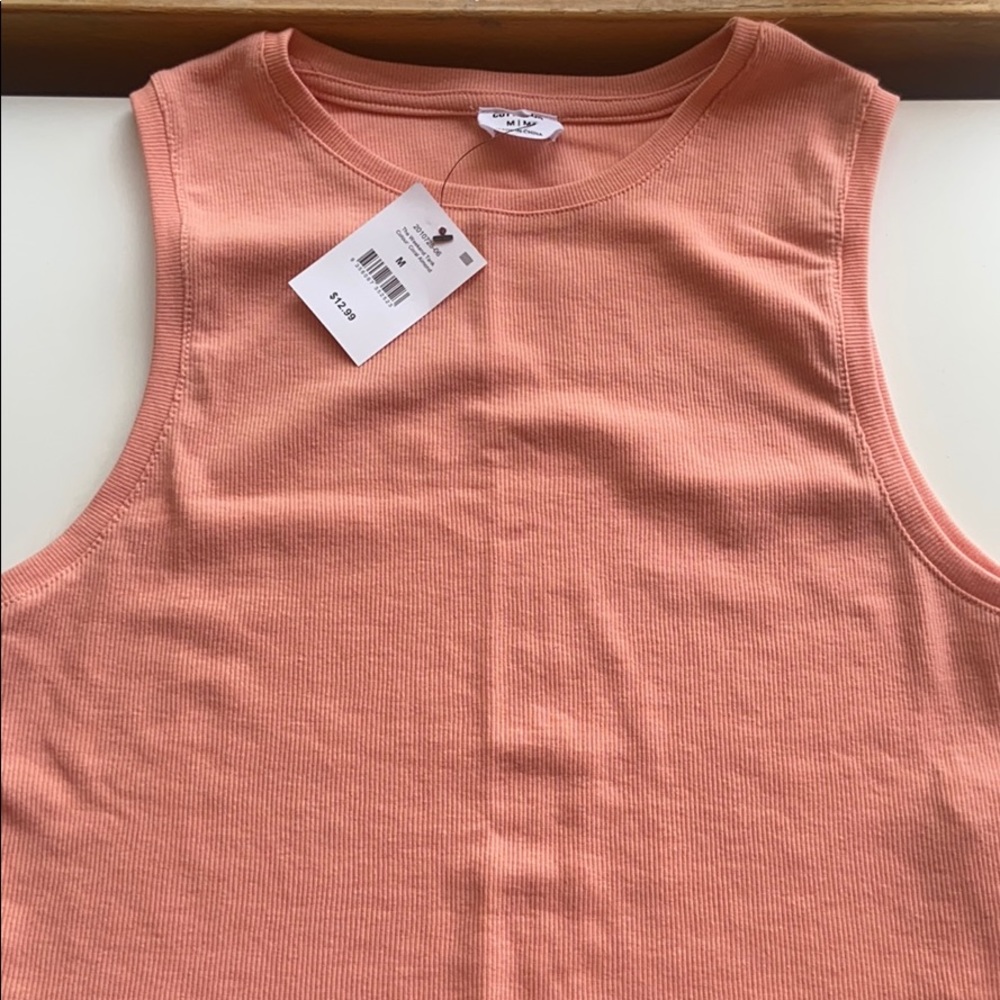 Coral weekend top